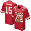 Patrick Mahomes 15 Kansas City Chiefs PatomicBomb Game Men Jersey – Red