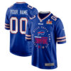 Buffalo Bills Super Bowl LIX Champions Game Men Custom Jersey – Royal