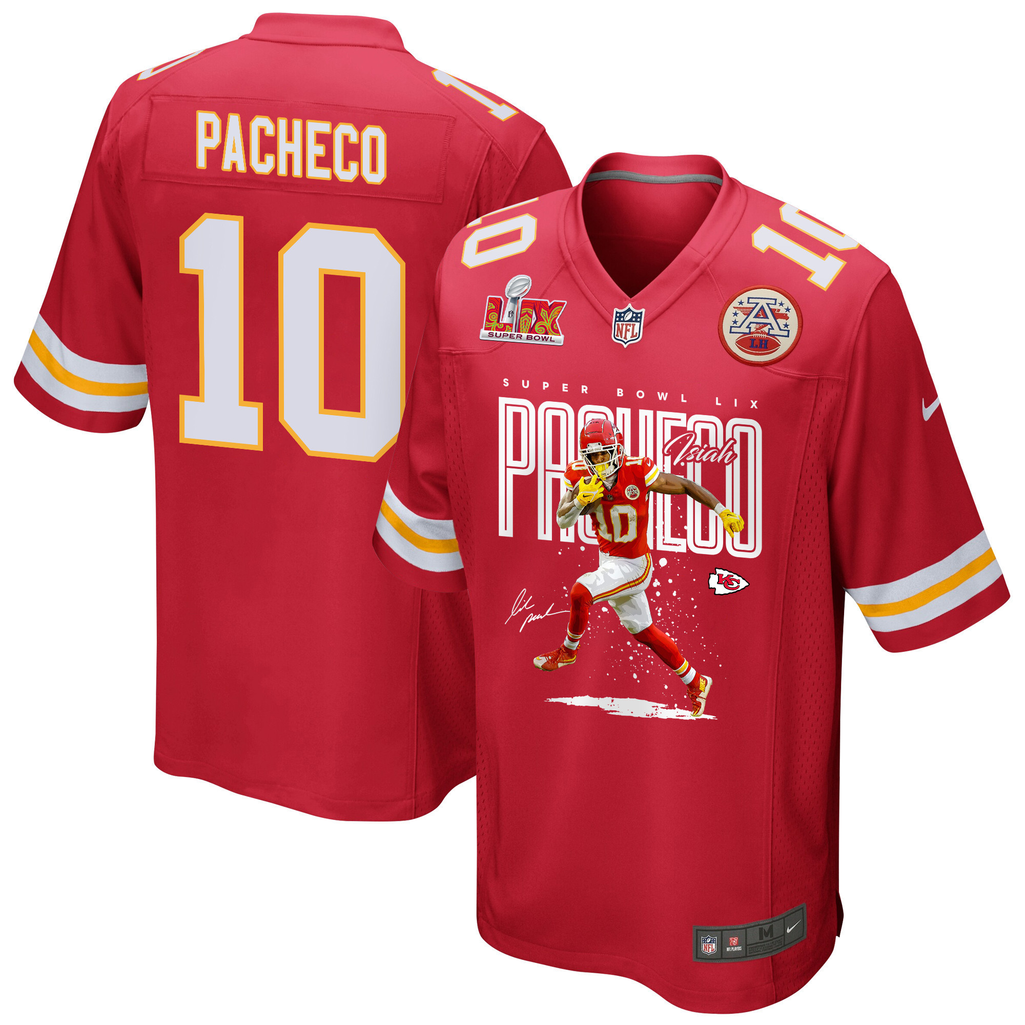 Isiah Pacheco 10 Kansas City Chiefs The Legend Game Men Jersey – Red