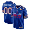 Buffalo Bills Super Bowl LIX Champions Ball Game Men Custom Jersey – Royal