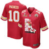 Isiah Pacheco 10 Kansas City Chiefs Pop Game Men Jersey – Red