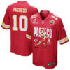 Isiah Pacheco 10 Kansas City Chiefs The Hero Game Men Jersey – Red