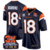 Denver Broncos 3-Time Champions Patch Game Jersey – Al Stitched – Navy – Peyton Manning Jersey