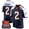 Denver Broncos 3-Time Champions Patch Game Jersey – Al Stitched – Navy Alternate – Patrick Surtain II Jersey