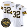 Pittsburgh Steelers Throwback 1933 Patch Vapor Limited Jersey – All Stitched – White – Franco Harris Jersey