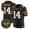 Pittsburgh Steelers Throwback 1933 Patch Vapor Limited Jersey – All Stitched – Black – George Pickens Jersey