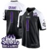 Minnesota Vikings 2024 Winter Warrior Skol Patch Game Jersey – All Stitched – Black Alternate – Bud Grant Jersey