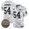 49ers 2024 Salute to Service Establishment Year Patch Vapor Limited Jersey – All Stitched – Air Force – Fred Warner Jersey