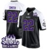 Minnesota Vikings 2024 Winter Warrior Skol Patch Game Jersey – All Stitched – Black Alternate – Harrison Smith Jersey