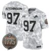 Detroit Lions 2024 Salute to Service Establishment Year Patch Vapor Limited Jersey – All Stitched – Marines – Hutchinson Jersey