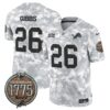 Detroit Lions 2024 Salute to Service Establishment Year Patch Vapor Limited Jersey – All Stitched – Navy – Jahmyr Gibbs Jersey
