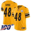Nike Steelers #48 Bud Dupree Gold Men’s Stitched NFL Limited Inverted Legend 100th Season Jersey