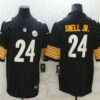 Men’s Pittsburgh Steelers #24 Benny Snell Jr. Black 2017 Vapor Untouchable Stitched NFL Nike Limited Jersey