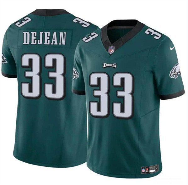 Men’s Philadelphia Eagles #33 Cooper DeJean Green 2024 Draft F.U.S.E. Vapor Untouchable Limited Football Stitched Jersey