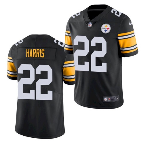 Men’s Pittsburgh Steelers #22 Najee Harris Black 2021 Limited Football Jersey