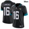 Men Jacksonville Jaguars #16 Trevor Lawrence Black 2021 Draft Jersey