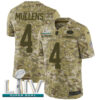 Nike 49ers #4 Nick Mullens Camo Super Bowl LIV 2020 Men’s Stitched NFL Limited 2018 Salute To Service Jersey