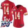 Nike Chiefs #14 Sammy Watkins Red Super Bowl LIV 2020 Team Color Women’s Stitched NFL 100th Season Vapor Untouchable Limited Jersey