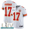Nike Chiefs #17 Mecole Hardman White Super Bowl LIV 2020 Men’s Stitched NFL Vapor Untouchable Limited Jersey