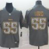 Nike Steelers 55 Devin Bush Gray Camo Vapor Untouchable Limited Jersey