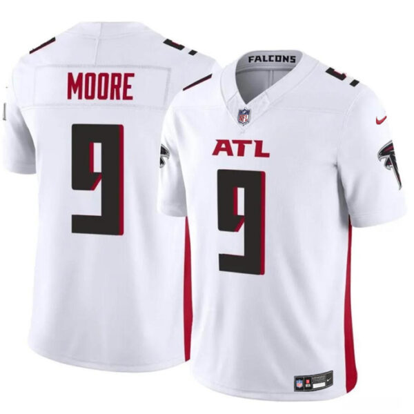 Men’s Atlanta Falcons #9 Rondale Moore White 2023 F.U.S.E Vapor Untouchable Limited Football Stitched Jersey