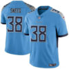 Men’s Tennessee Titans #38 L’Jarius Sneed Blue Vapor Limited Football Stitched Jersey