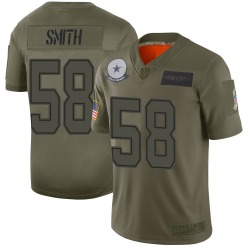 Men’s Dallas Cowboys #58 Aldon Smith Limited Camo 2019 Salute to Service Jersey