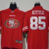 Men’s San Francisco 49ers #85 George Kittle Red 2020 Big Logo Vapor Untouchable Stitched NFL Nike Fashion Limited Jersey