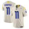 Men’s Los Angeles Rams #11 Jimmy Garoppolo Bone Vapor Untouchable Football Stitched Jersey