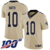 Nike Saints #10 Tre’Quan Smith Gold Men’s Stitched NFL Limited Inverted Legend 100th Season Jersey