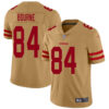 San Francisco 49ers Men’s #84 Kendrick Bourne Gold Limited Inverted Legend Jersey