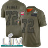 Nike Chiefs #72 Eric Fisher Camo Super Bowl LIV 2020 Men’s Stitched NFL Limited 2019 Salute To Service Jersey