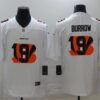 Men’s Cincinnati Bengals #9 Joe Burrow White 2020 Shadow Logo Vapor Untouchable Stitched NFL Nike Limited Jersey