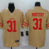 Men’s San Francisco 49ers #31 Raheem Mostert Gold 2019 Inverted Legend Stitched NFL Nike Limited Jersey