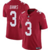 Men’s New York Giants #3 Deonte Banks Red 2023 F.U.S.E. Vapor Untouchable Limited Football Stitched Jersey