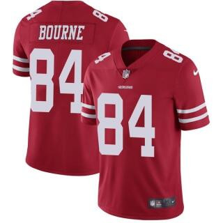 Men’s San Francisco 49ers #84 Kendrick Bourne Red Vapor Untouchable Limited Stitched NFL Jersey