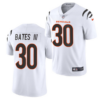 Men’s Cincinnati Bengals #30 Jessie Bates III 2021 New White Vapor Untouchable Limited Stitched Jersey