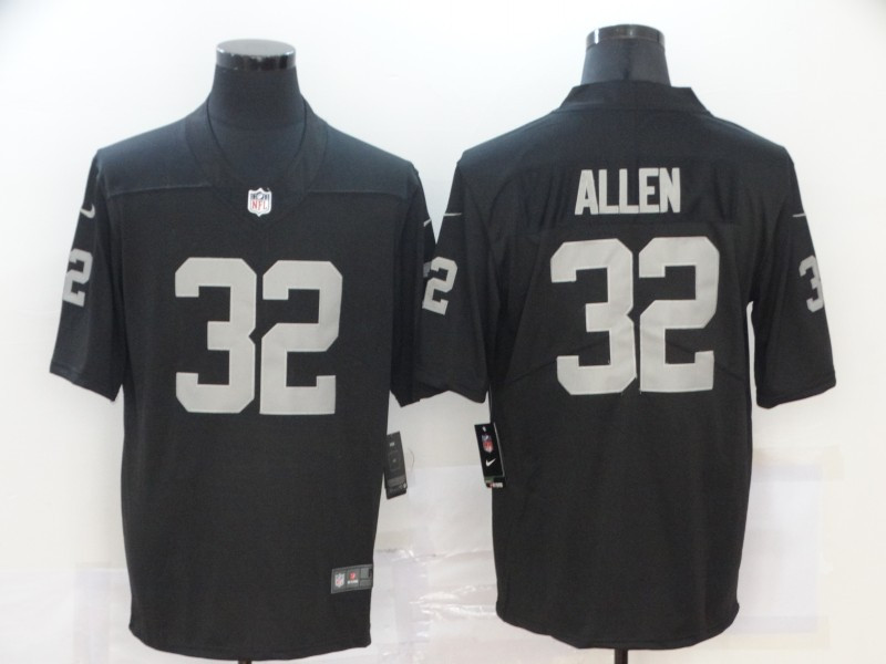 Men’s Las Vegas Raiders #32 Marcus Allen Black 2020 Vapor Untouchable Stitched NFL Nike Limited Jersey