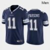 Big Size Men Dallas Cowboys #11 Micah Parsons Blue 2021 Draft Jersey
