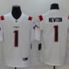 Men’s New England Patriots #1 Cam Newton White 2020 NEW Vapor Untouchable Stitched NFL Nike Limited Jersey