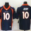 Men’s Denver Broncos #10 Jerry Jeudy Navy Blue 2020 Vapor Untouchable Stitched NFL Nike Limited Jersey