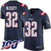 Nike Patriots #32 Devin McCourty Navy Blue Men’s Stitched NFL Limited Rush 100th Season Jersey