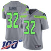 Nike Seahawks #32 Chris Carson Gray Men’s Stitched NFL Limited Inverted Legend 100th Season Jersey