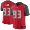 Nike Tampa Bay Buccaneers #93 Ndamukong Suh Men’s Limited Team Color Vapor Untouchable Red Jersey