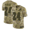 Nike Eagles #24 Jordan Howard Camo Men’s Stitched NFL Limited 2018 Salute To Service Jersey