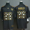 Men’s New York Giants #26 Saquon Barkley Jesus Faith Black Vapor Untouchable Stitched NFL Nike Limited Jersey