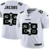 Men’s Las Vegas Raiders #28 Josh Jacobs White 2020 Shadow Logo Vapor Untouchable Stitched NFL Nike Limited Jersey
