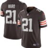 Nike Cleveland Browns #21 Denzel Ward Brown 2020 New Vapor Untouchable Limited Jersey