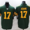 Men’s Green Bay Packers #17 Davante Adams Green Yellow 2021 Vapor Untouchable Stitched NFL Nike Limited Jersey
