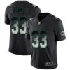 Nike Jets #33 Jamal Adams Black Men’s Stitched NFL Vapor Untouchable Limited Smoke Fashion Jersey